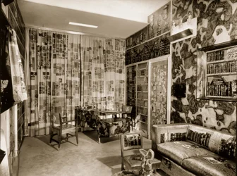 Ein Apartment entworfen von Fornasetti, 1950er Jahre